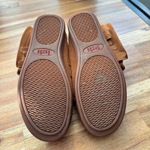 Suede ankle moccasins - Picture 4 of 6